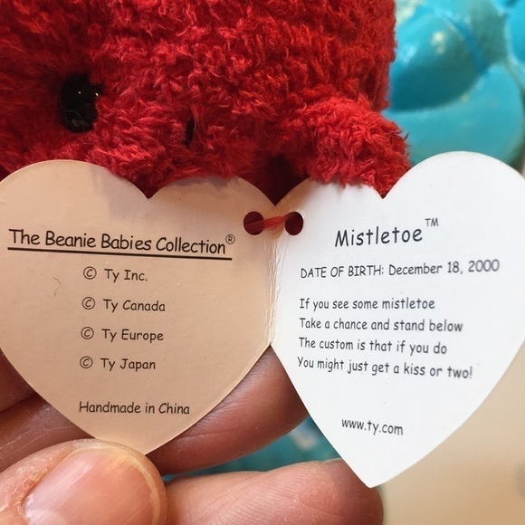TY Beanie baby Mistletoe Bear - Picture 6 of 7